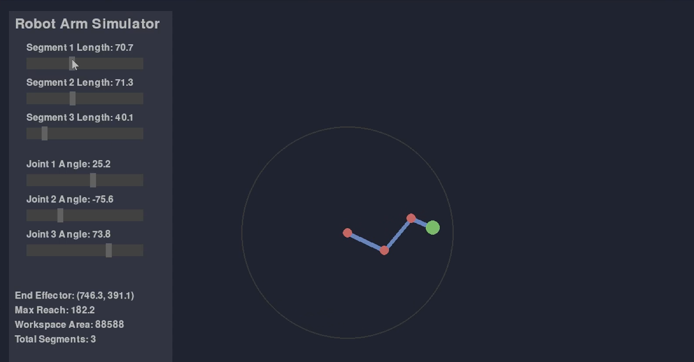 Robotic Arm Simualator